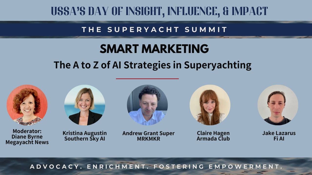 Kristina Agustin Joins USSA Superyacht Summit Panel on AI in Marketing - Southern Sky AI