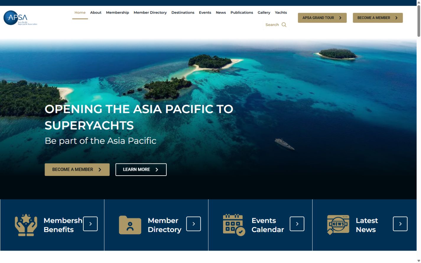 APSA homepage